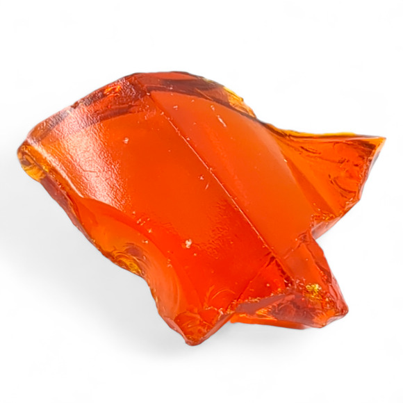 Ruby Amberina Art Glass Cullet Glowing Uranium Slag Glass #4GS80 - Picture 2 of 7